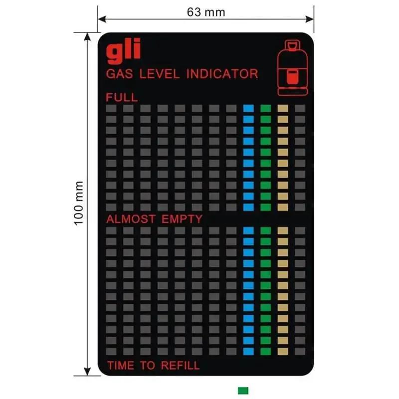 Magnetic Gas Tank Level Indicator by 9eight5
