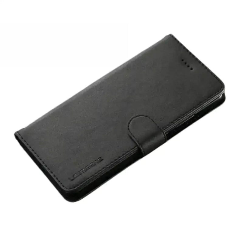 Leather Flip Cover for Samsung Galaxy Series (Black) by Habicare
