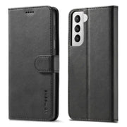 Leather Flip Cover for Samsung Galaxy Series (Black) by Habicare