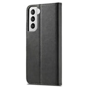 Leather Flip Cover for Samsung Galaxy Series (Black) by Habicare