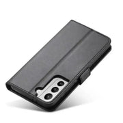 Leather Flip Cover for Samsung Galaxy Series (Gray) by Habicare