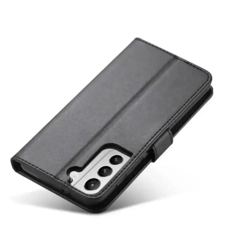 Leather Flip Cover for Samsung Galaxy Series (Gray) by Habicare