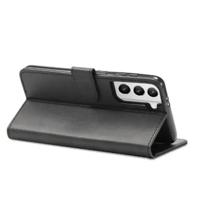 Leather Flip Cover for Samsung Galaxy Series (Gray) by Habicare