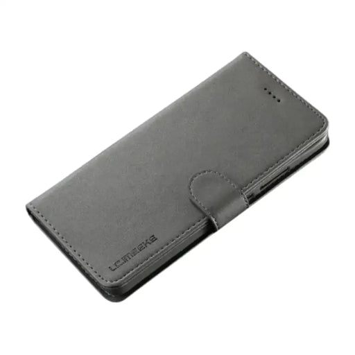 Leather Flip Cover for Samsung Galaxy Series (Gray) by Habicare