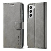 Leather Flip Cover for Samsung Galaxy Series (Gray) by Habicare