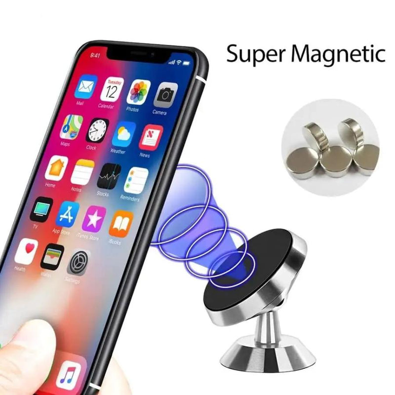 Magnetic Phone Holder (Black) by 9eight5