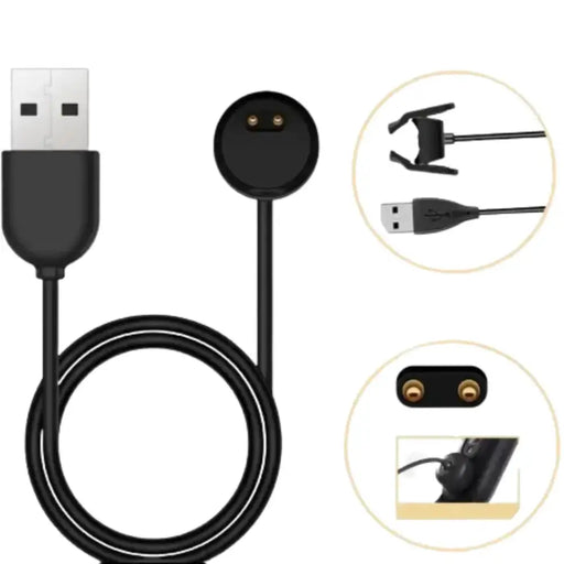 USB Charger for Xiaomi Mi Band 7 Pro & Series (2-7) by Habicare