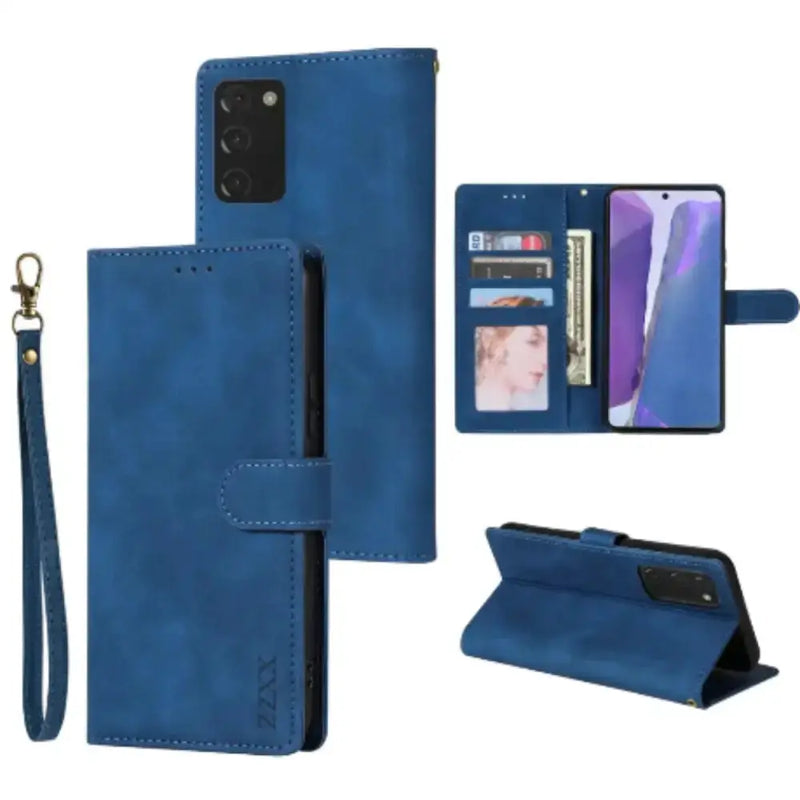 Wallet Case for Samsung Galaxy (Blue) by Habicare