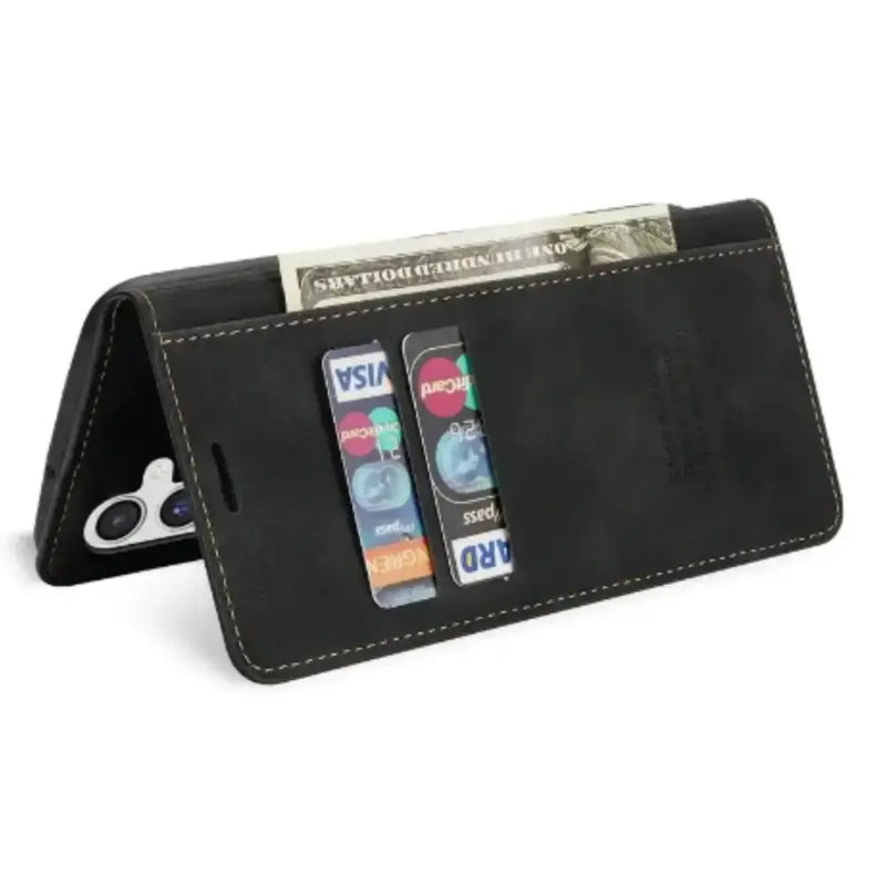 Wallet Case for Samsung Galaxy S & A Series (Black) by Habicare