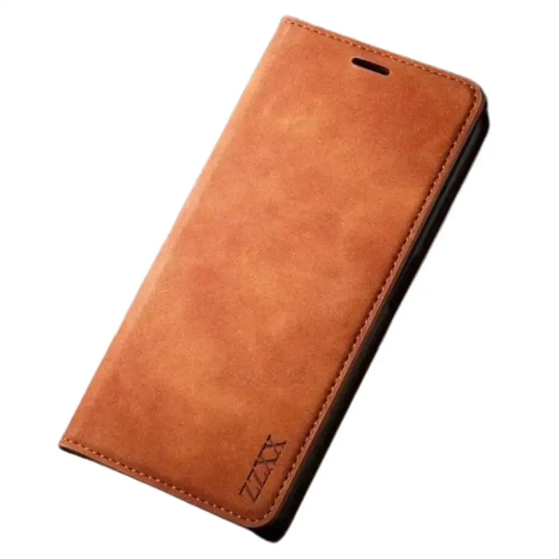 Wallet Case for Samsung Galaxy S & A Series (Brown) by Habicare