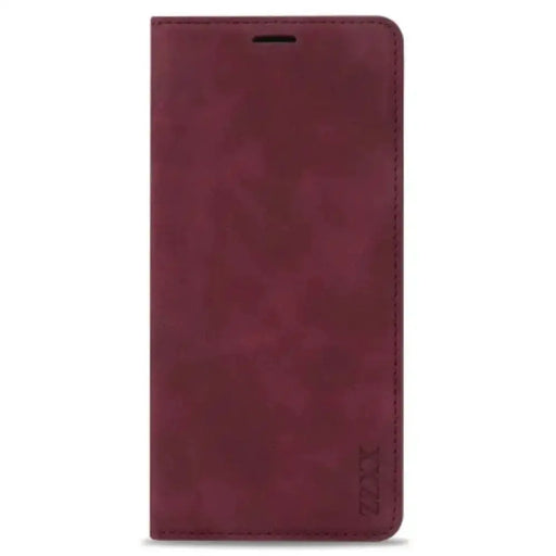 Wallet Case for Samsung Galaxy S & A Series (Wine Red) by Habicare