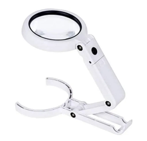 g8buynz 2in1 Hand-held Folding Magnifier with 8 LED 5X 11X Lighted USB Charging 2in1 Hand-held Folding Magnifier with 8 LED 5X 11X Lighted USB Charging