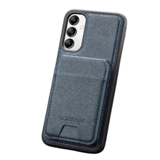 Magsafe Leather Case for Samsung S Series & A Series (Blue) by Habicare