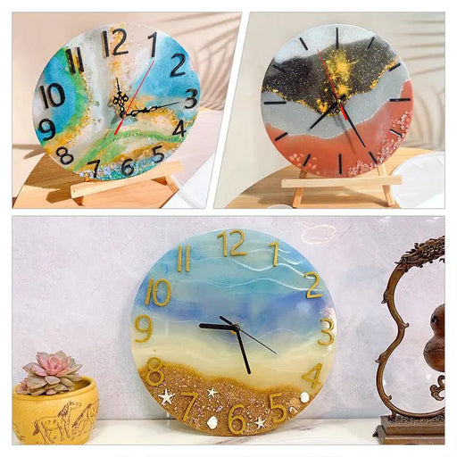 Clock Moulds - No numbers by Resin Art NZ