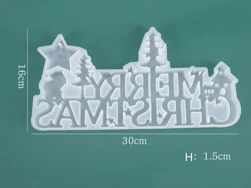 Christmas Moulds - 03 by Resin Art NZ