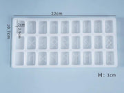 Runes Letter Moulds Stone Resin Mould Energy Symbol Silicone Mould DIY Letter Symbol Epoxy Resin Mould by Resin Art NZ