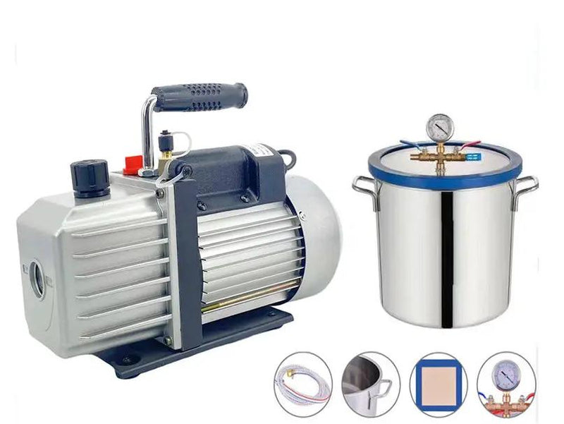 20L Degassing Vacuum Chamber Pump Remove Air/Bubble From Resin And Silicone Systems Pre-order ONLY! by Resin Art NZ