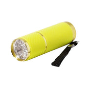 UV Ultraviolet Torch Flashlight, 9 LED Handheld Portable by Resin Art NZ