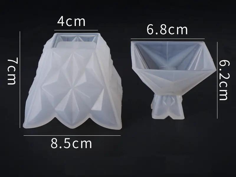 Jewelry Storage Moulds Set for DIY Craft and Resin Art - Pyramid by Resin Art NZ