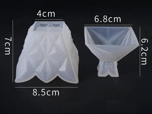Jewelry Storage Moulds Set for DIY Craft and Resin Art - Pyramid by Resin Art NZ