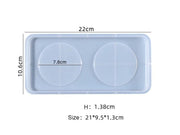 Coaster Moulds - 2 Grids by Resin Art NZ