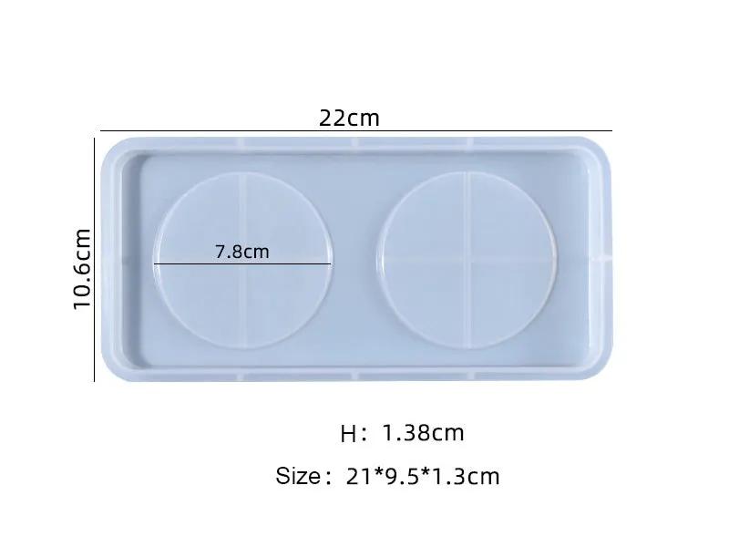 Coaster Moulds - 2 Grids by Resin Art NZ