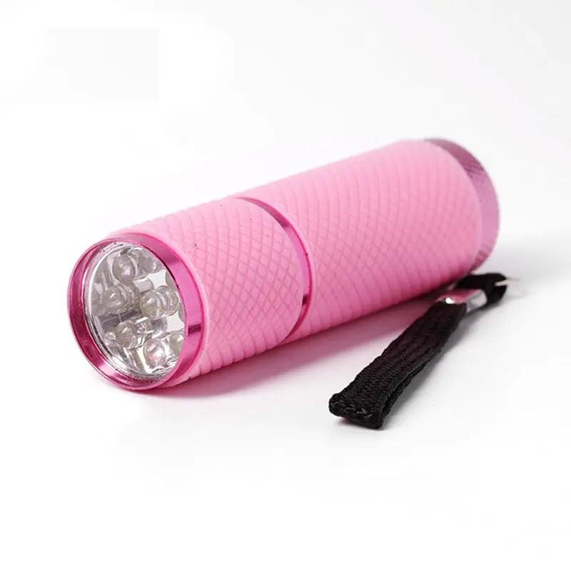 UV Ultraviolet Torch Flashlight, 9 LED Handheld Portable by Resin Art NZ
