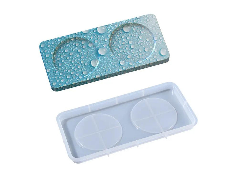 Coaster Moulds - 2 Grids by Resin Art NZ