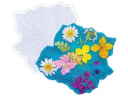 Coaster Moulds - Flowers (4pcs pack) by Resin Art NZ