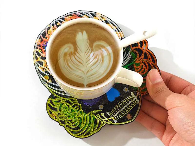 Coaster Moulds - Skull by Resin Art NZ