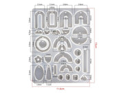 DIY Silicone Resin Moulds Earrings Pendant Epoxy Casting Moulds - 20 by Resin Art NZ