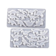 2D Dragon / Dinosaur Moulds - One Set by Resin Art NZ