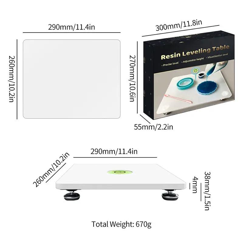 Adjustable Leveling Table Epoxy Mould Balance Table Resin Level by Resin Art NZ