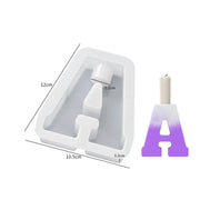 Alphabet Letter Moulds - Candle Holder - Individual - Large by Resin Art NZ