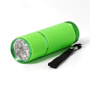 UV Ultraviolet Torch Flashlight, 9 LED Handheld Portable by Resin Art NZ