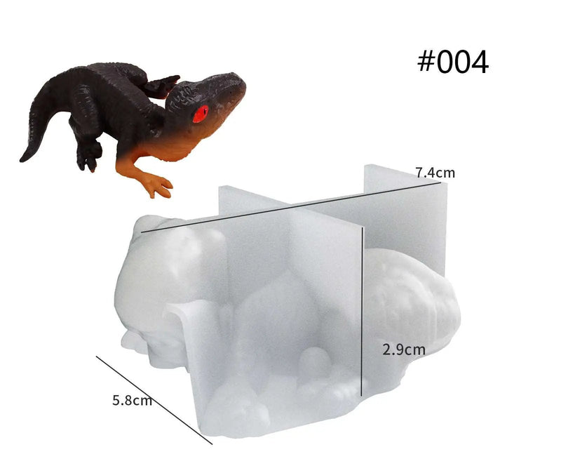 3D Dragon / Dinosaur Moulds - Easter by Resin Art NZ