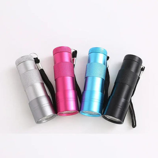 UV Ultraviolet Torch Flashlight, 12 LED Handheld Portable by Resin Art NZ