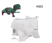 3D Dragon / Dinosaur Moulds - Easter by Resin Art NZ