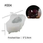 Crystal Moulds Silicone Growing Crystal Cluster Quartz Rock Mould for Polymer Clay, Fondant Cake Decoration by Resin Art NZ