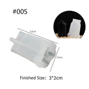 Crystal Moulds Silicone Growing Crystal Cluster Quartz Rock Mould for Polymer Clay, Fondant Cake Decoration by Resin Art NZ