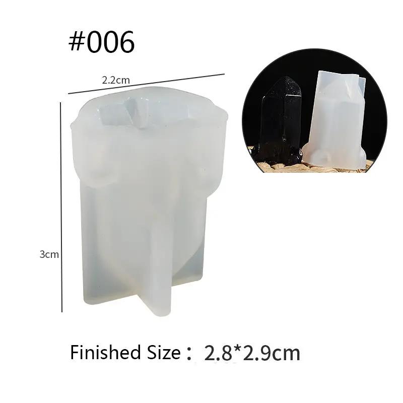 Crystal Moulds Silicone Growing Crystal Cluster Quartz Rock Mould for Polymer Clay, Fondant Cake Decoration by Resin Art NZ