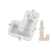Alphabet Letter Moulds - Candle Holder - Individual - Large by Resin Art NZ