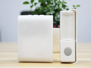 Doorbell with Coloured Flashing Lights by Deafquip