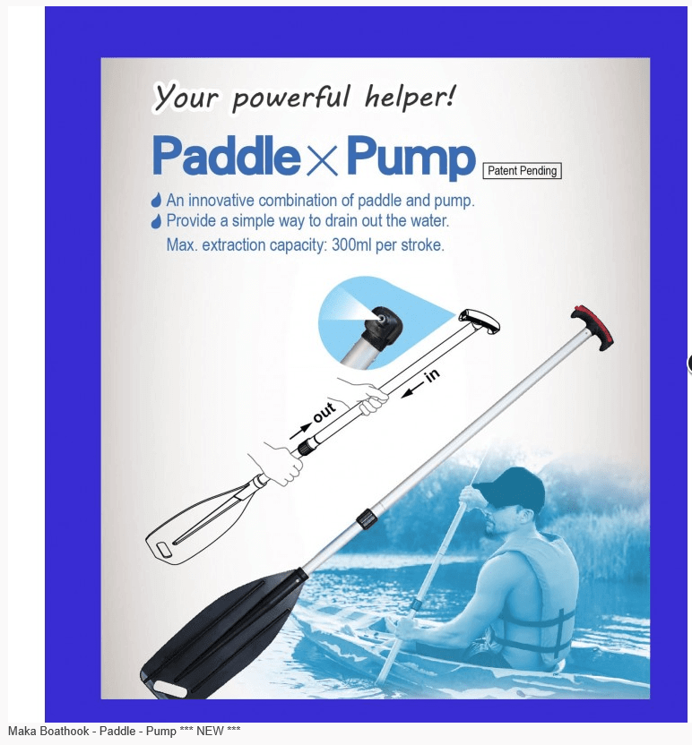 Maka Outboard Accessories Maka Boathook - Paddle - Pump