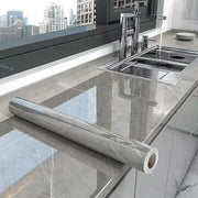 Marble Waterproof & Oil-Proof Wall Paper (40cm) (12 designs available) by Habicare