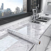 Marble Waterproof & Oil-Proof Wall Paper (40cm) (12 designs available) by Habicare