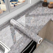 Marble Waterproof & Oil-Proof Wall Paper (40cm) (12 designs available) by Habicare
