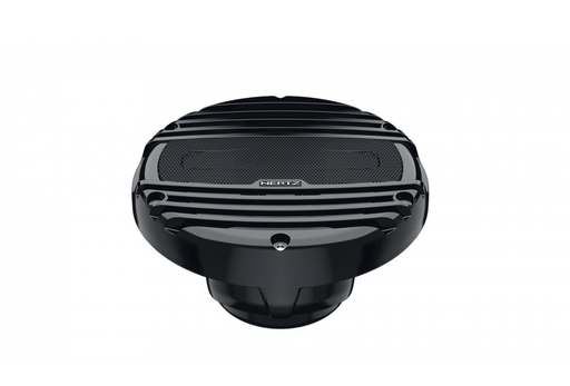 Marine audio pack HMR20 speakers  premium speakers black - close-up of coaxial speaker design.