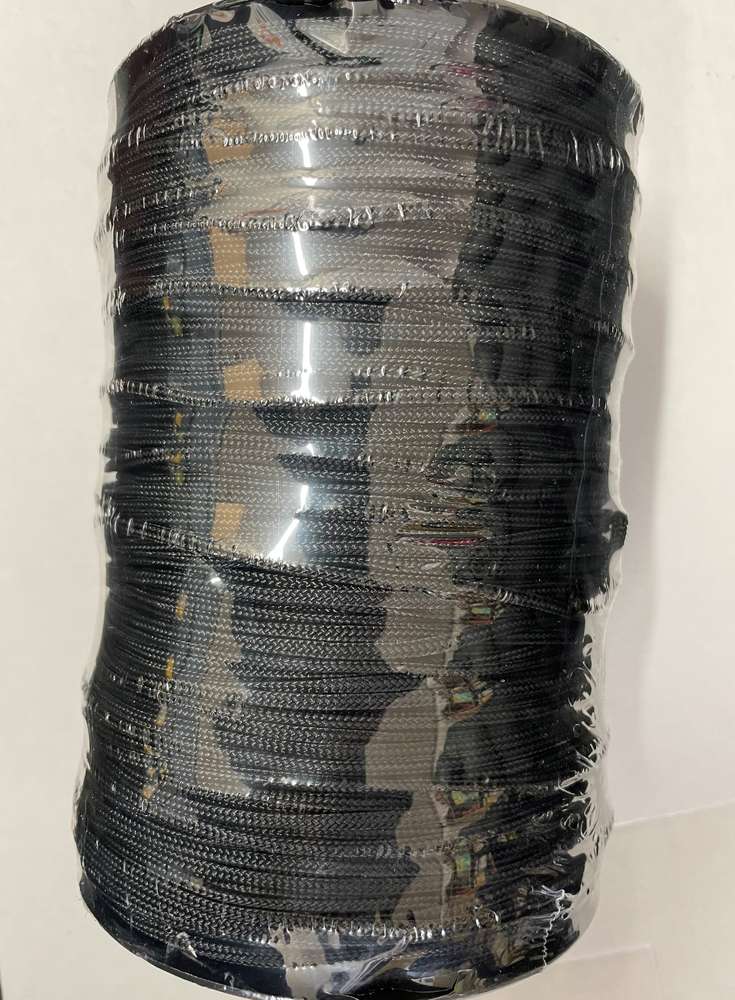 MARINE DELTA Braided Nylon Ropes Braided Nylon seine netting twine black & tarred #36