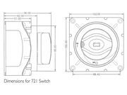 Mastervolt Battery Chargers BEP 720 Heavy Duty On/Off Battery Switch